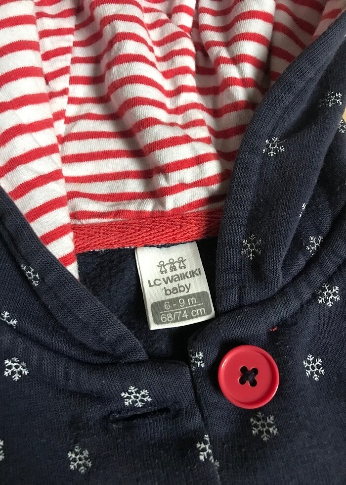 6-9 ay bebek ceket - Görsel 2