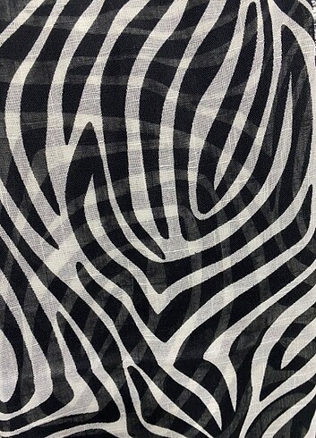 Beden ZEBRA DESEN PAMUK EŞARP ????