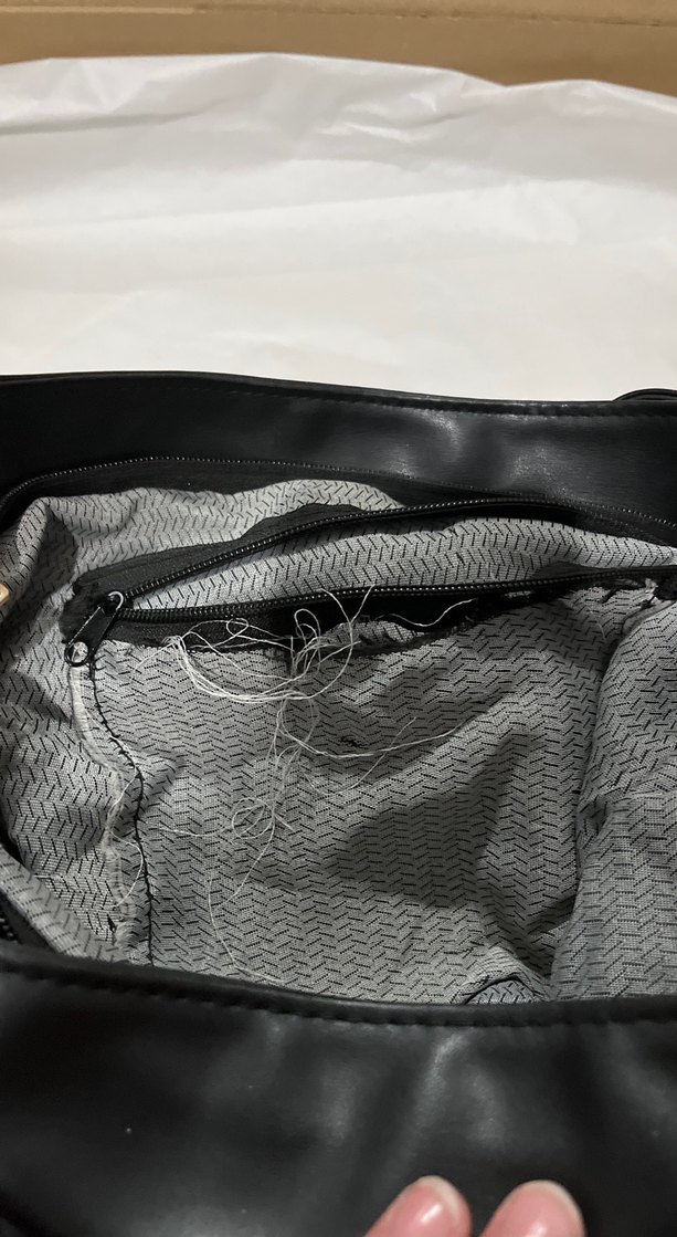 Siyah Deri Kadın Çanta - Görsel 2