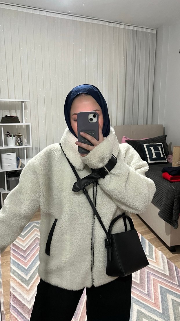 Peluş mont - Görsel 2