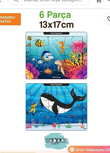 Ahşap puzzle 