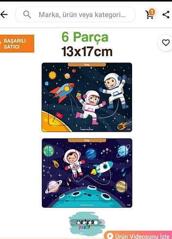Diğer Ahşap puzzle 