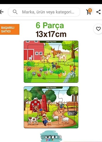  Beden Ahşap puzzle 