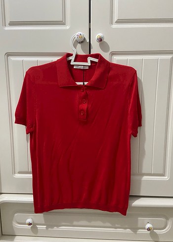 Dilvin Kirmizi Polo Tisort