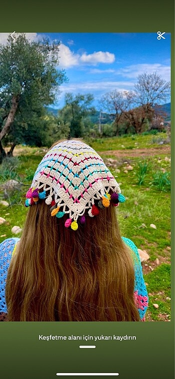 Örgü Bandana