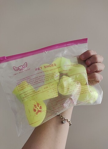  Köpek ayakkabısı
