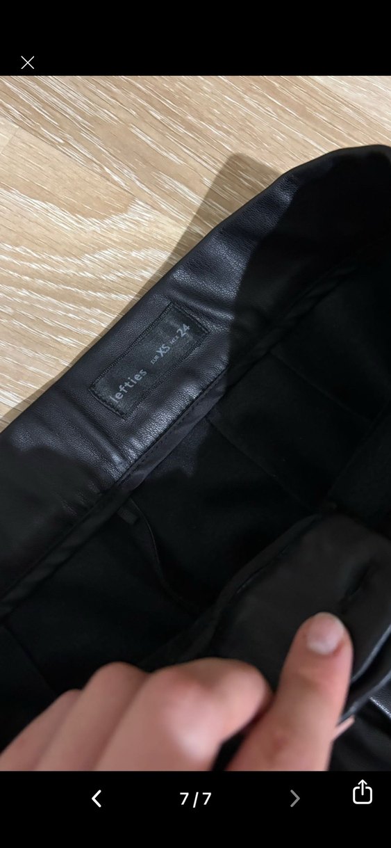 Lefties deri pantolon - Görsel 3