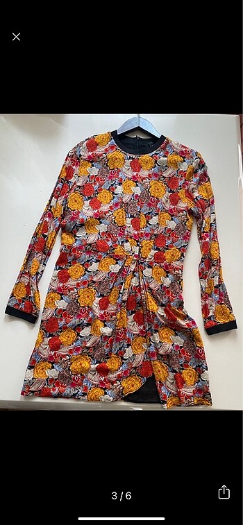 m Beden Zara elbise/tunik