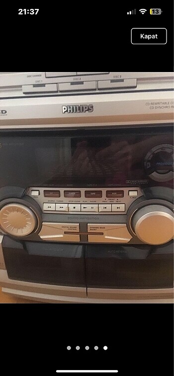az kullanılmış müzik seti