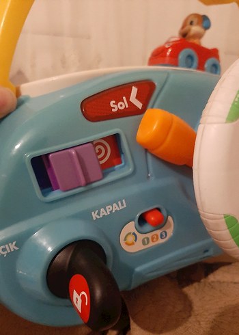 Fisher Price Eğitici Köpekçiğin Direksiyonu