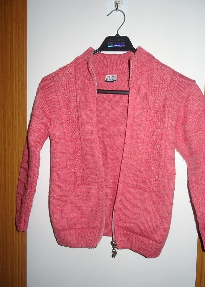 Hırka kız çocuk 9-10 Yas - Görsel 2