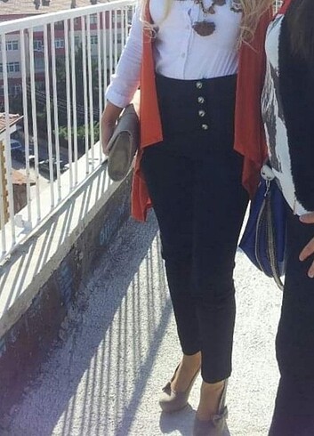 Yüksek bel pantolon 