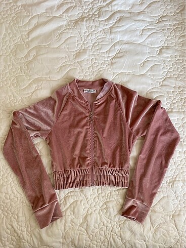 Crop hırka