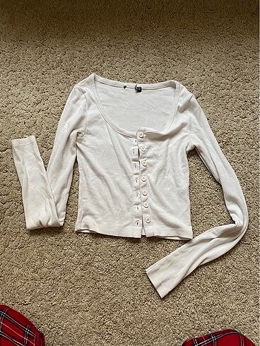 Dugmeli crop / bluz