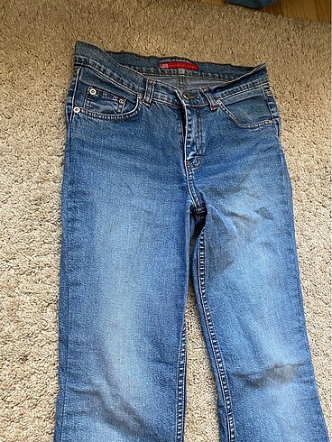 36 Beden mavi Renk Amerikan vintage ispanyol jean