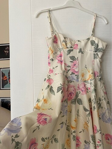 Zara Bel korseli mini elbise