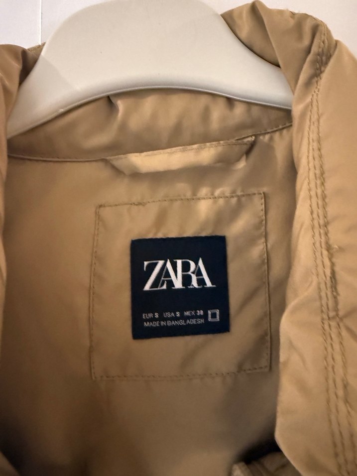 Bej Erkek Fermuarlı Yelek Yüksek Yakalı - Görsel 2