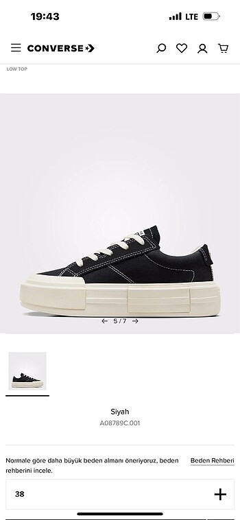 Converse orjinal converse ayakkabı