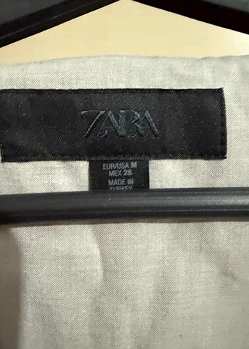 Gri Keten V Yaka Kemerli Kadın Yelek - Görsel 5