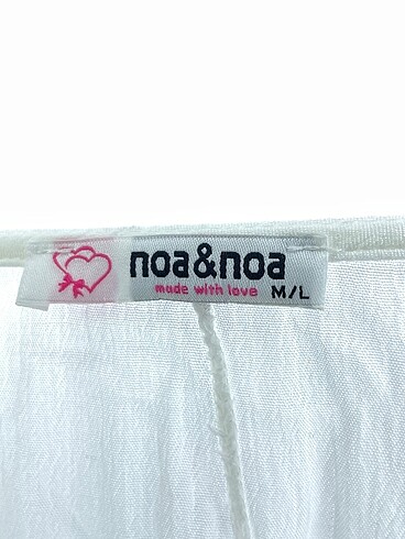 m Beden beyaz Renk Noa&Noa Bluz %70 İndirimli.