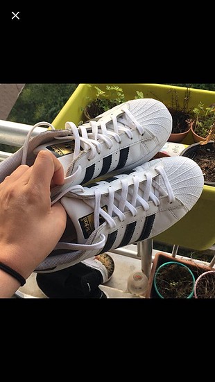 Adidas superstar spor ayakkabı 