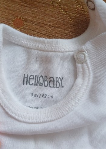 Nakışlı ve Dantelli Kız Bebek Kısa Kollu Body - Görsel 4