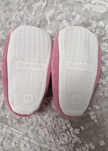 Kız Çocuk Pembe Sıcak Kürklü Ev Terliği - Görsel 2