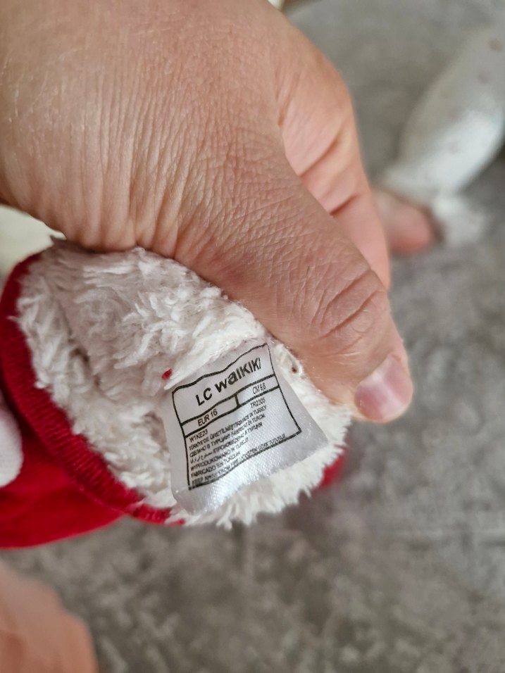 kız bebek panduf - Görsel 3