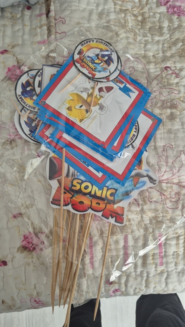 Sonic Doğum Günü Partisi Çocuk Kitabı - Görsel 5