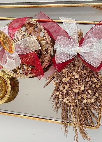 söz nişan tepsisi ve damat kahvesi tepsisi - Görsel 12