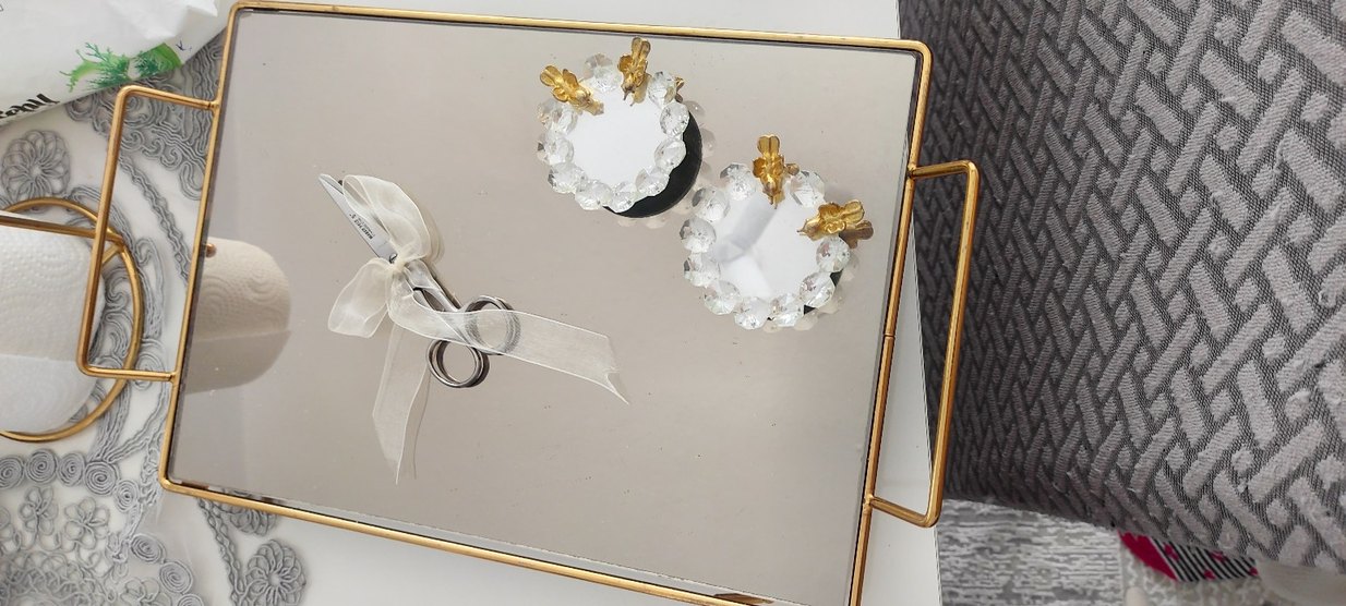 söz nişan tepsisi ve damat kahvesi tepsisi - Görsel 3