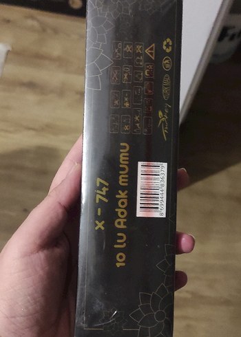 10 lu kırmızı mum - Görsel 5