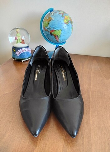Diğer 43 Numara Kalın Topuklu Stiletto