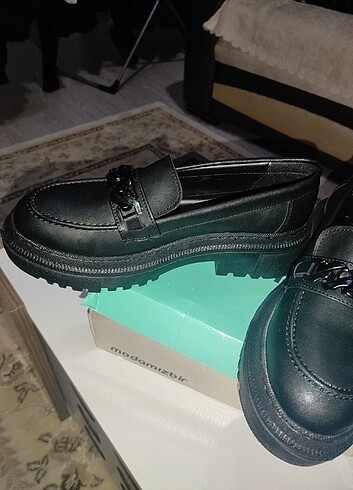 40 Beden siyah Renk Ayakkabı loafer 