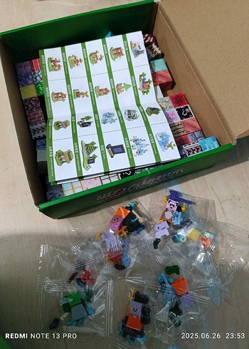Beden Renk 100parçalı mycrafti manyetik bloklar
