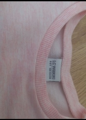 LC Waikiki Pembe Baskılı Kız Eşofman Takımı