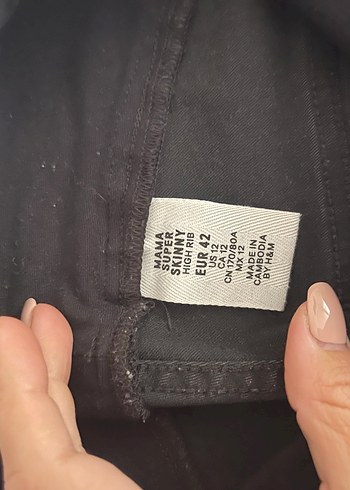 xl Beden gri Renk Gri Belden Destekli Hamile Kot Pantolon