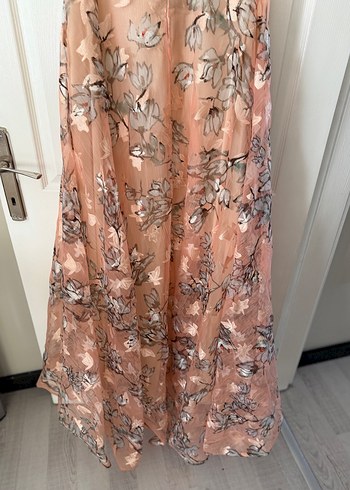 Bohem Straplez Uzun Abiye Elbise - Görsel 6