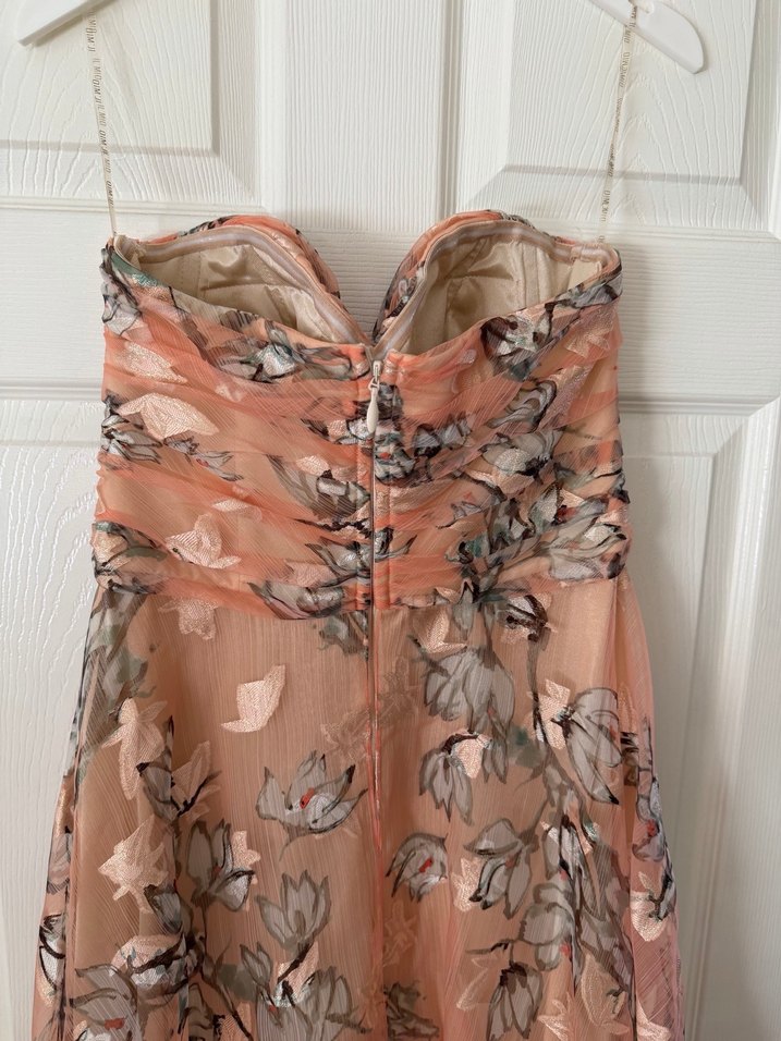 Bohem Straplez Uzun Abiye Elbise - Görsel 5