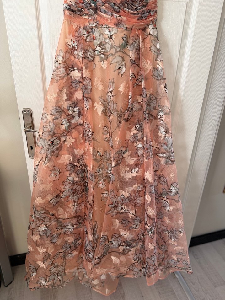 Bohem Straplez Uzun Abiye Elbise - Görsel 3