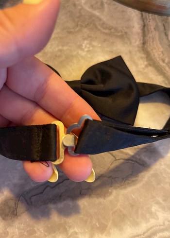 Klasik Siyah Erkek Papyon - Görsel 8