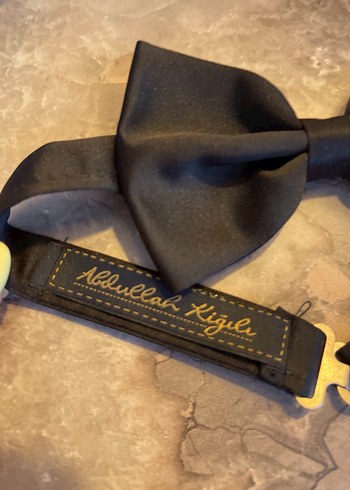 Klasik Siyah Erkek Papyon - Görsel 4