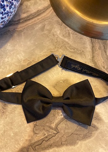 Klasik Siyah Erkek Papyon - Görsel 2