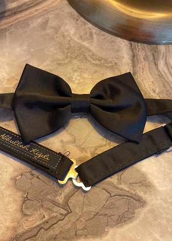 Klasik Siyah Erkek Papyon - Görsel 5