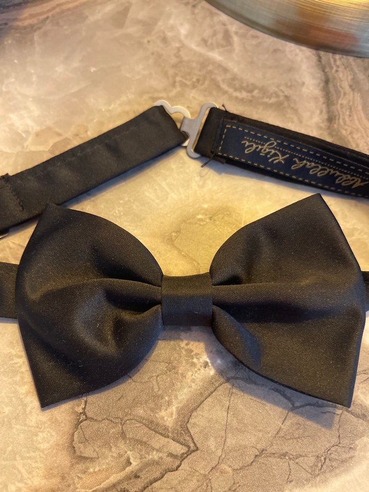 Klasik Siyah Erkek Papyon - Görsel 3