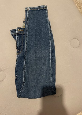 LTB Kadın Koyu Mavi Midi Boy Dar Kesim Kot Pantolon