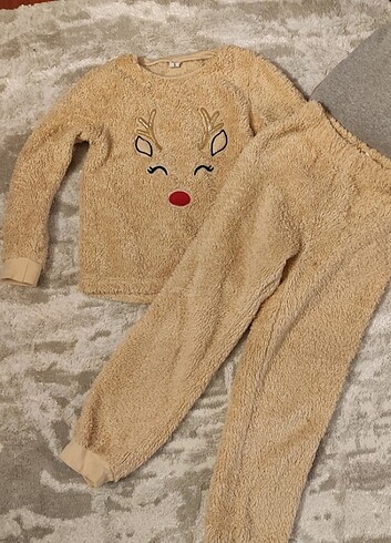 Kışlık pijama takımı