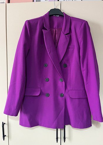 Diğer Mor blazer ceket