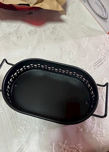 Diğer Metal ekmeklik/patates sunum tabağı