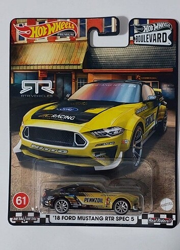 Hot wheels 18 Ford Mustang premium